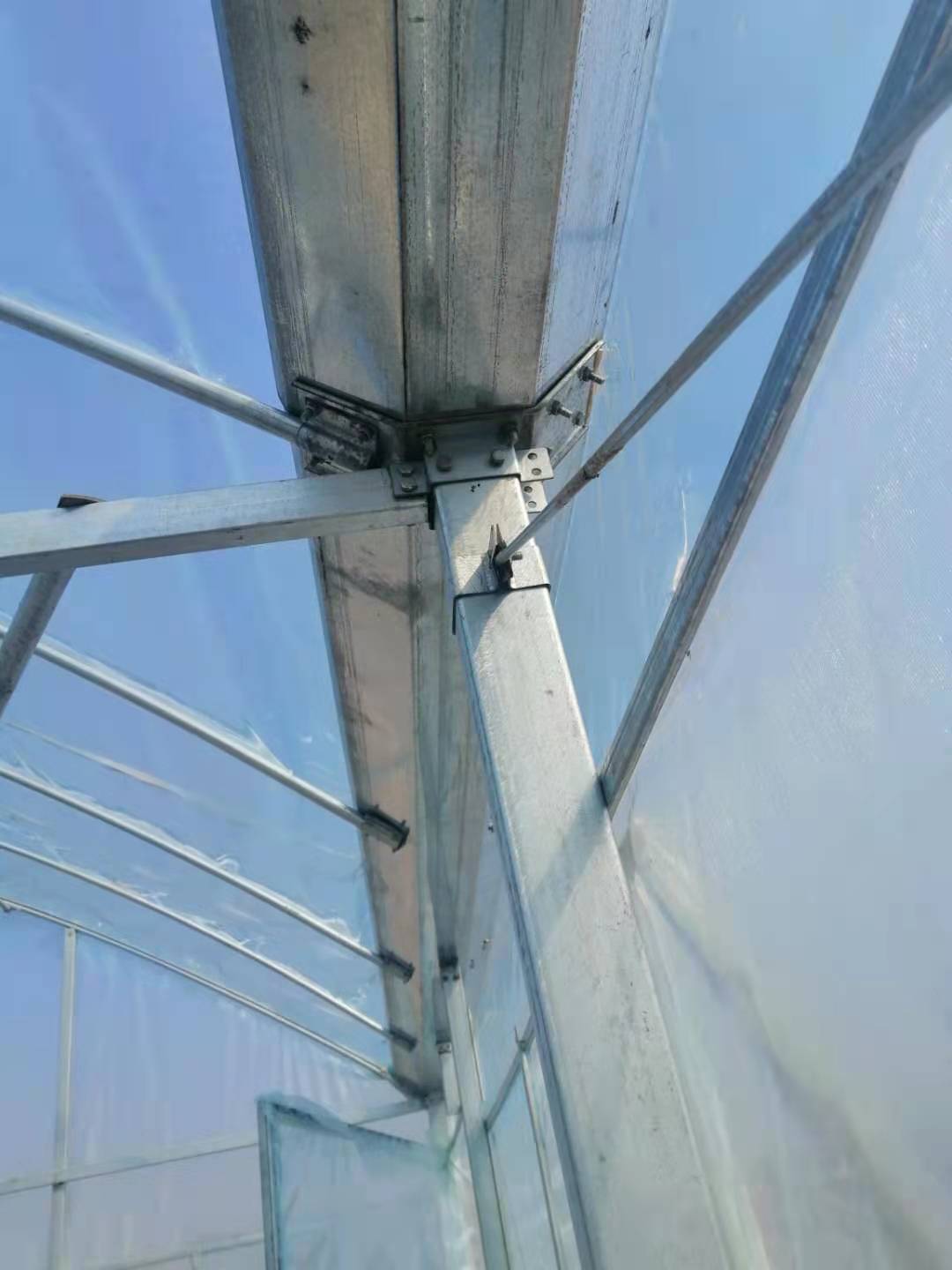 連棟大棚配件-立柱連接件-連棟大棚立柱連接件